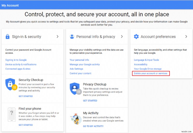 How to Delete Your Gmail Account