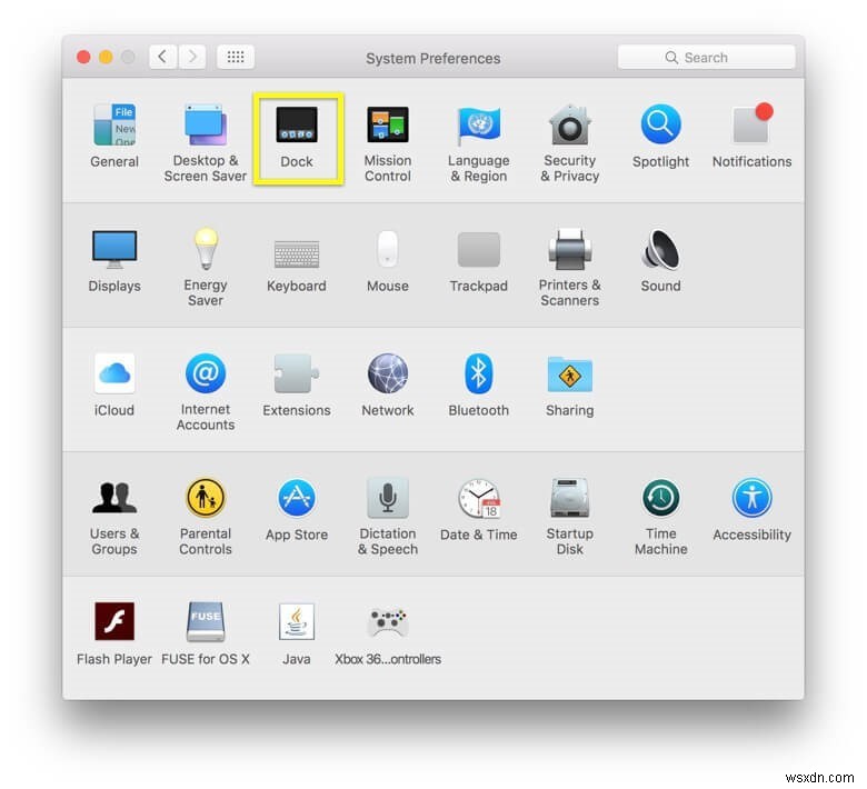 How To Use The Preference Pane To Customize The Dock