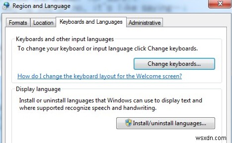How To Change The Display Language In Windows 7