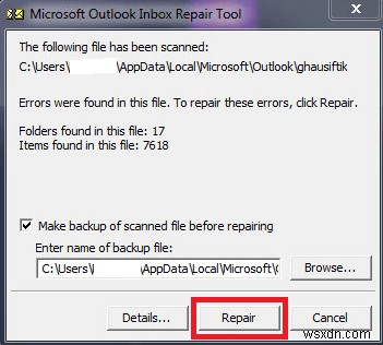 How To Repair Outlook PST File