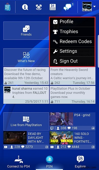 How To Use Smartphone To Control PlayStation 4