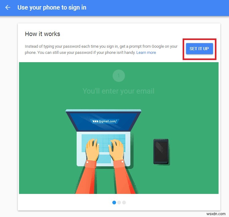 Enable Single Tap Sign-in On Your Gmail Account