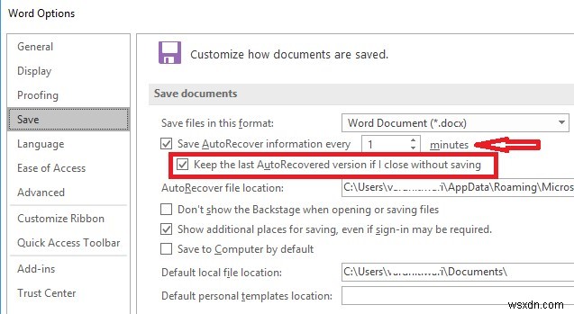 How To Recover Unsaved Word Document