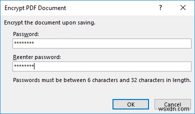 How to Create a Password Protected PDF File