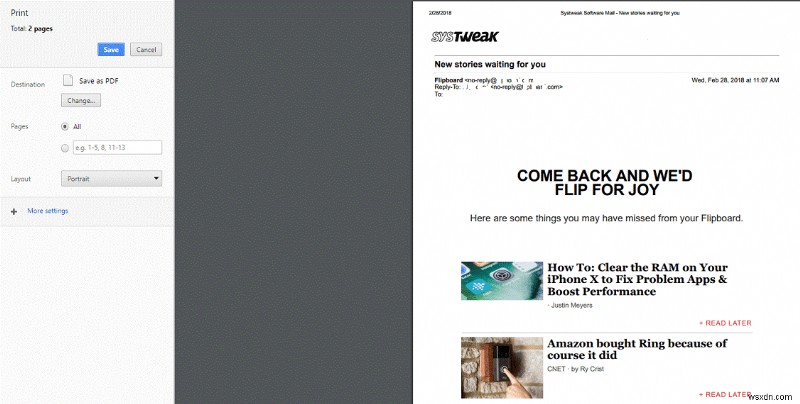 How To Convert An Email To PDF