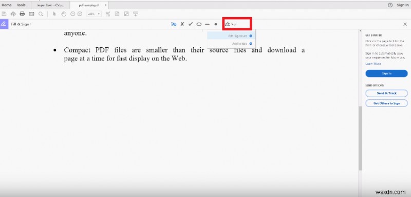 How To Sign A PDF Digital Signature