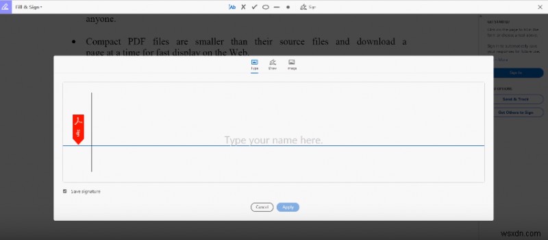 How To Sign A PDF Digital Signature