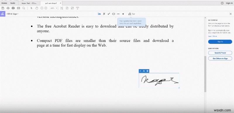 How To Sign A PDF Digital Signature