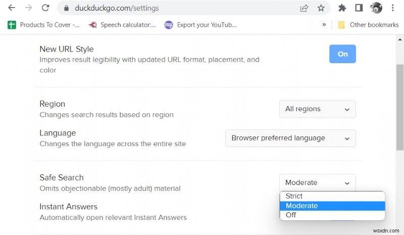 Blocking Explicit Results on Google Using SafeSearch