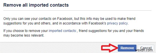 How To Delete The List Of Phone Contacts That Facebook Has