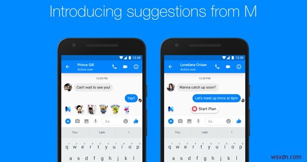 Toggle Off & On Facebook Messenger’s M Suggestions