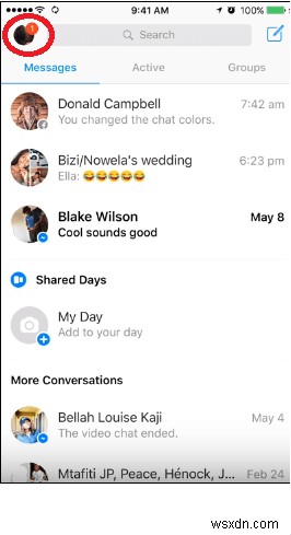 Toggle Off & On Facebook Messenger’s M Suggestions