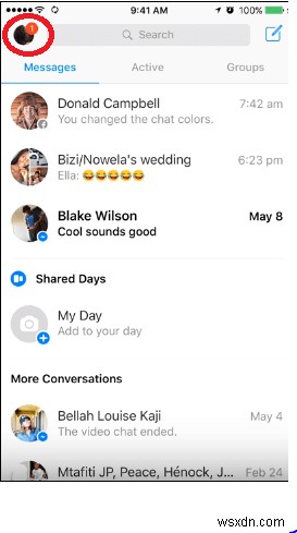 Toggle Off & On Facebook Messenger’s M Suggestions