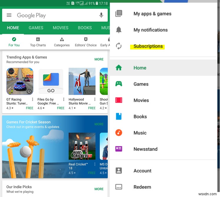 How To Cancel A Subscription On Google Play Store