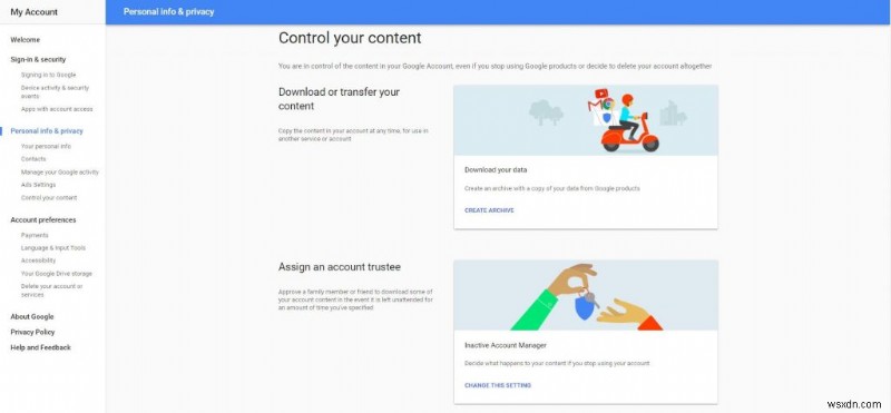 How To Download Your Google Data: Using Google Takeout?