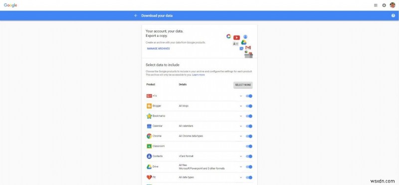 How To Download Your Google Data: Using Google Takeout?