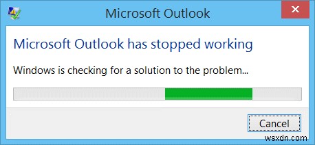 Microsoft Outlook Has Stopped Working Error Fixed