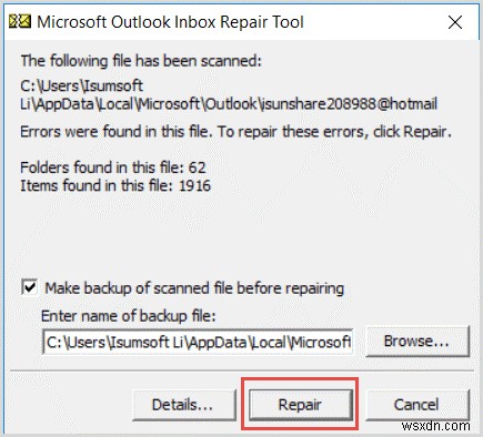 Microsoft Outlook Has Stopped Working Error Fixed