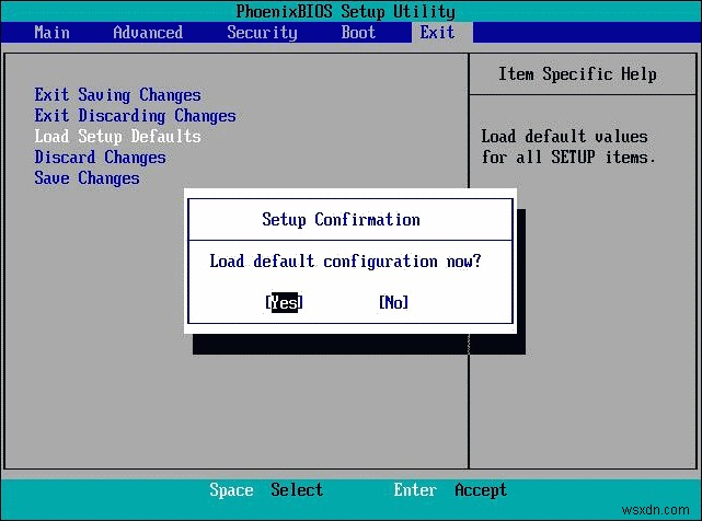 How To Reset Bios Settings