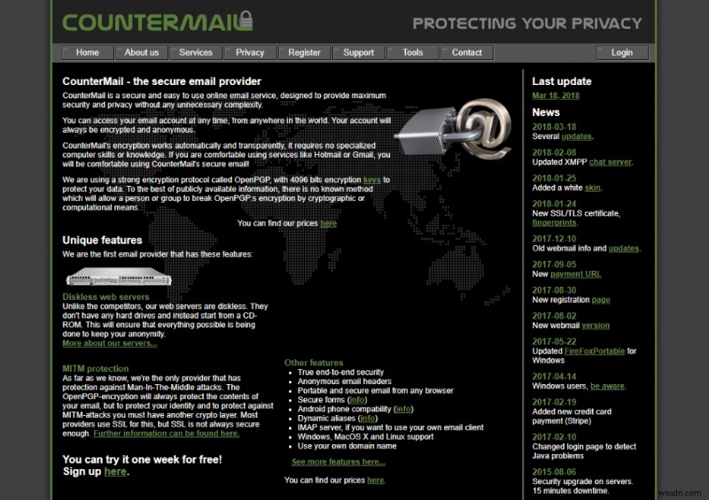 Top 6 Most Secure Email Providers For 2022