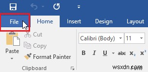 Mastering MS Word: Backstage View In Word 2016