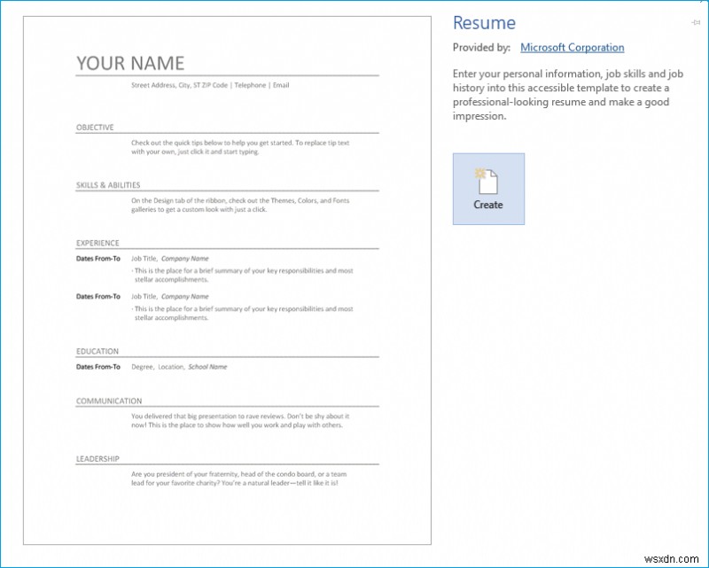 Mastering MS Word: Backstage View In Word 2016