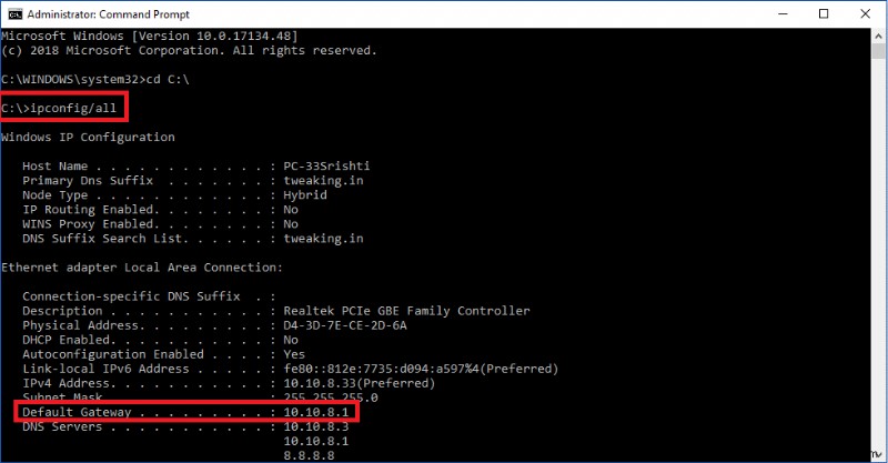 Boost WiFi Internet Speed Using Command Prompt Tricks