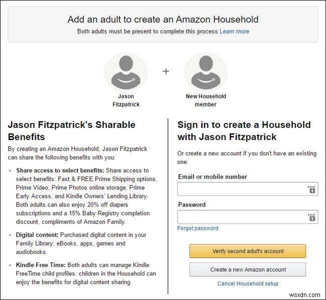 How To Use Amazon Household To Share Prime Benefits With Family Members
