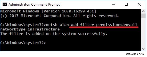 How To Add Or Remove Wireless Network From Filter In Windows 10