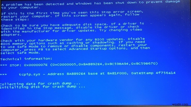 How to Get Rid Of ‘STOP:0x0000007e’ Blue Screen Error