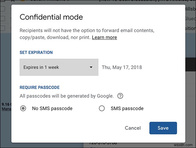 How To Use Gmail’s “Confidential Mode”?