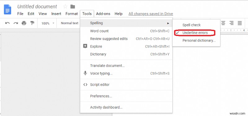 Easiest Way To Check Your Spelling in Google Docs