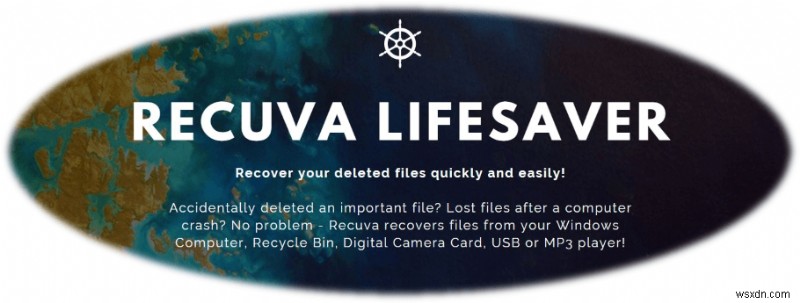Recuva – Data Recovery Software, A Lifesaver!