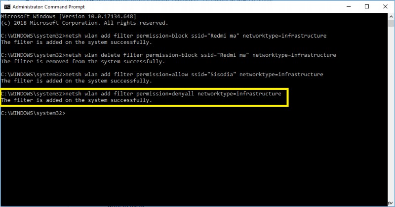 Steps To Block Neighbor’s Wi-Fi Network From Available Connections On Windows