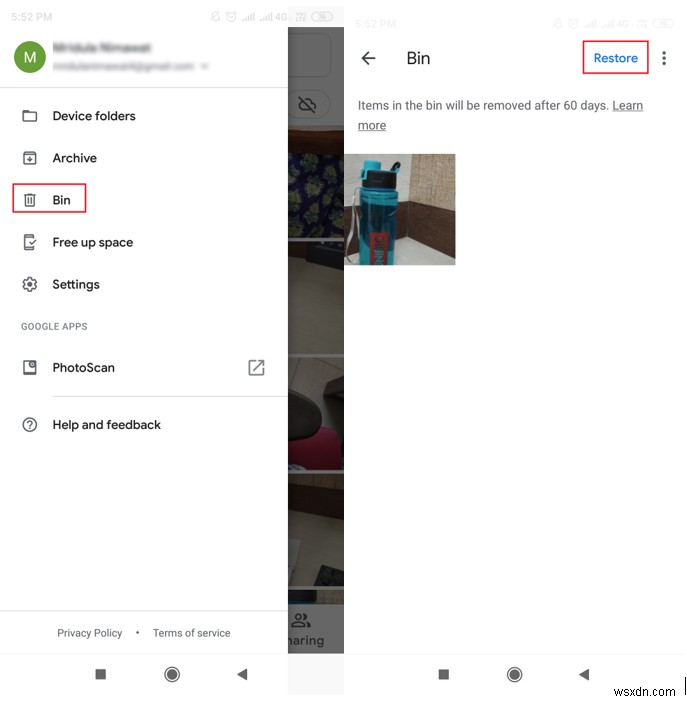 How To Recover Deleted Photos From Google Photos
