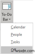 Steps To Customize To-Do Bar In Outlook