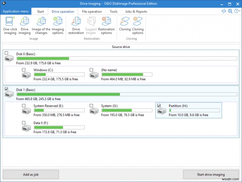 O&O DiskImage Backup Software for Windows: Backup & Restore OS/Files Made Simple!