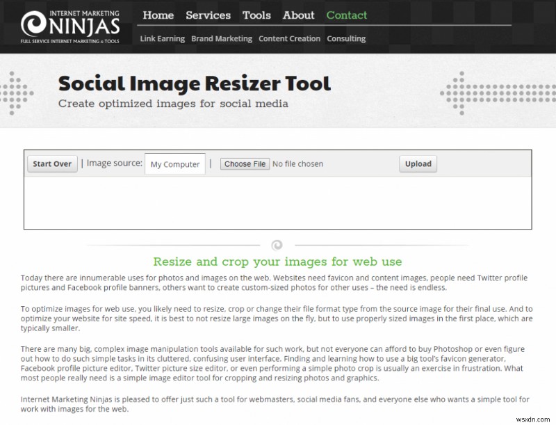 Top 10 Tools To Resize Images Online