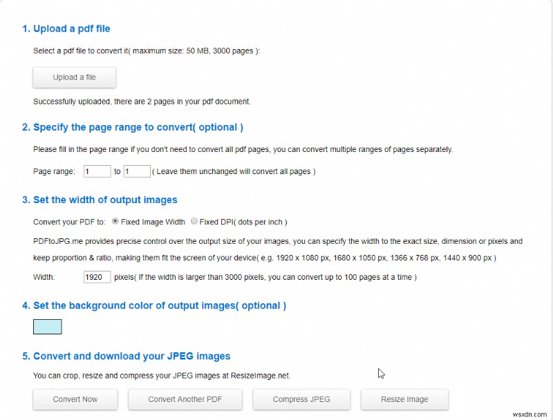 Best Online PDF to JPG Converter