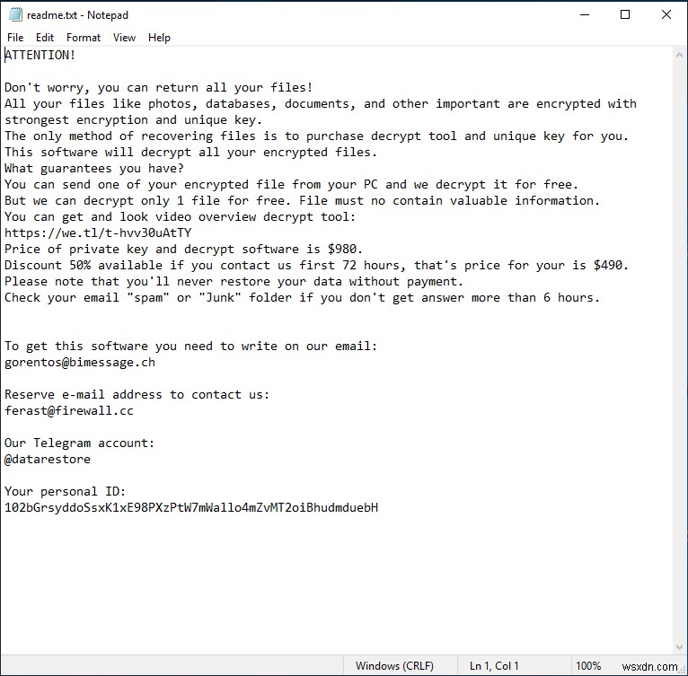 How To Stay Secure From VESAD Ransomware