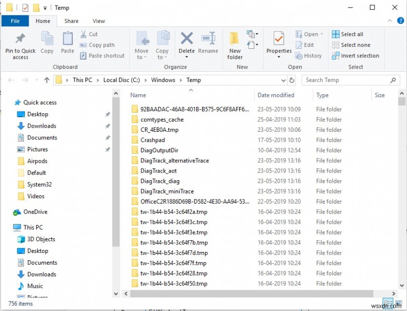 Files & Folders Safe To Delete To Recover Space On Windows