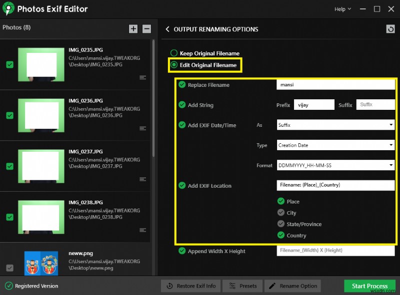 How To Batch Edit RAW Image EXIF Metadata On Windows