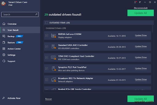 Smart Driver Care : Best Software to Update Drivers [Full Review]