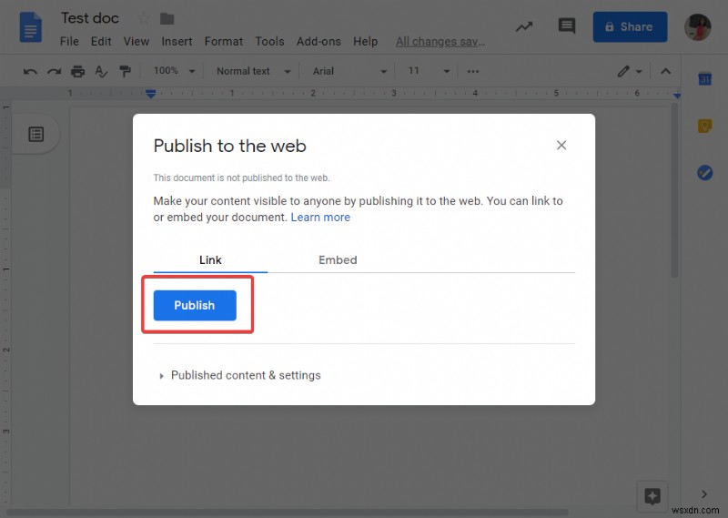 How To Share Google Docs, Sheets And Slides On Web