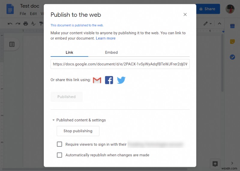 How To Share Google Docs, Sheets And Slides On Web