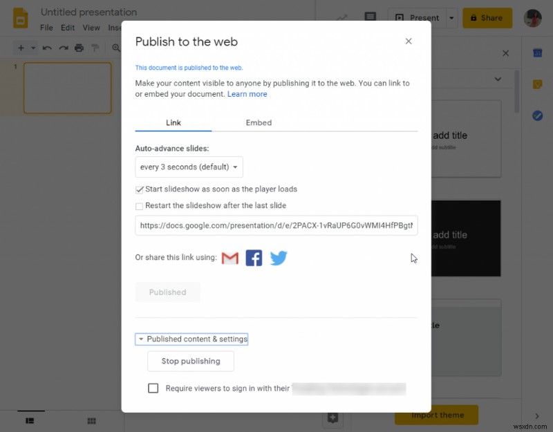 How To Share Google Docs, Sheets And Slides On Web