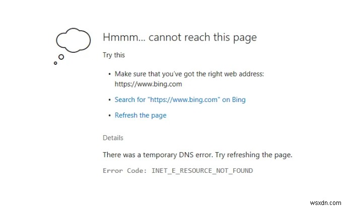 Annoying INET_E_RESOURCE_NOT_FOUND Microsoft Edge Error: Fixed!