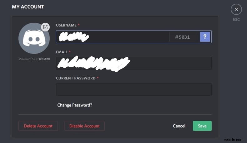 How To Delete A Discord Account