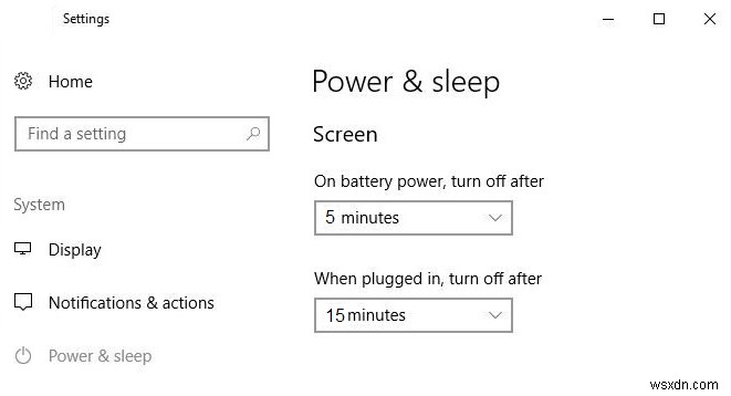 How to Automatically Turn the Screen Off in Windows 10?