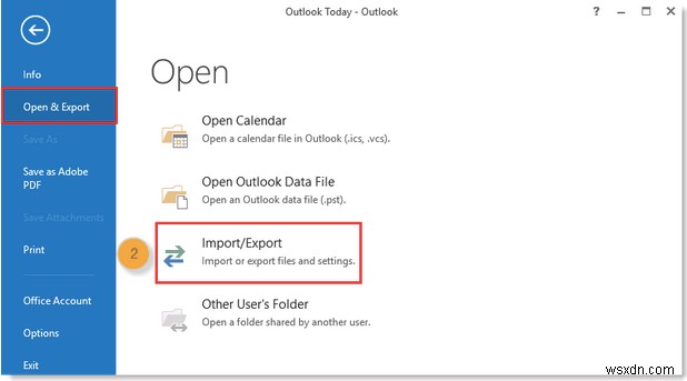 How to Export your Outlook Address Book